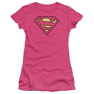 DC-Shazam Logo Distressed Juniors Slim Juniors T-Shirt Size S DC-Shazam Logo Distressed Juniors Slim Juniors T-Shirt Size S